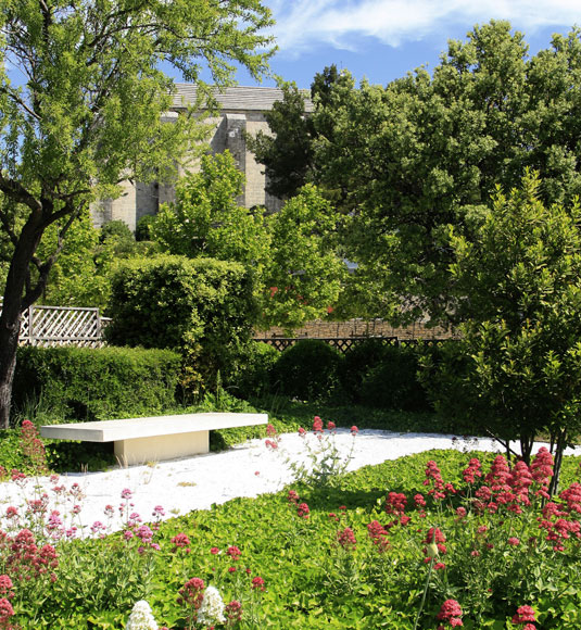 El jardín romano